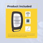 UrbanX Replacement 2014-2015 Hyundai Tucson Key Fob – FCC: TQ8-FOB-4F03 – PN: 95440-2S600 – 4 Button - Image 6
