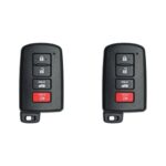UrbanX (2-Pack) Replacement 2015 Toyota Corolla Key Fob – FCC: HYQ14FBA – PN: 89904-06140 – 4 Button - Image 2