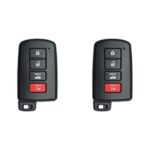 UrbanX (2-Pack) Replacement 2015 Toyota Camry Key Fob – FCC: HYQ14FBA – PN: 89904-06140 – 4 Button - Image 2