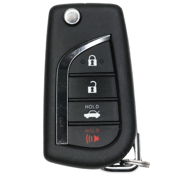 UrbanX Aftermarket Toyota 4 Button Remote Flip Key Fcc GQ43VT20T H Chip