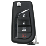 UrbanX Aftermarket Toyota 4 Button Remote Flip Key Fcc GQ43VT20T Chip 4D67