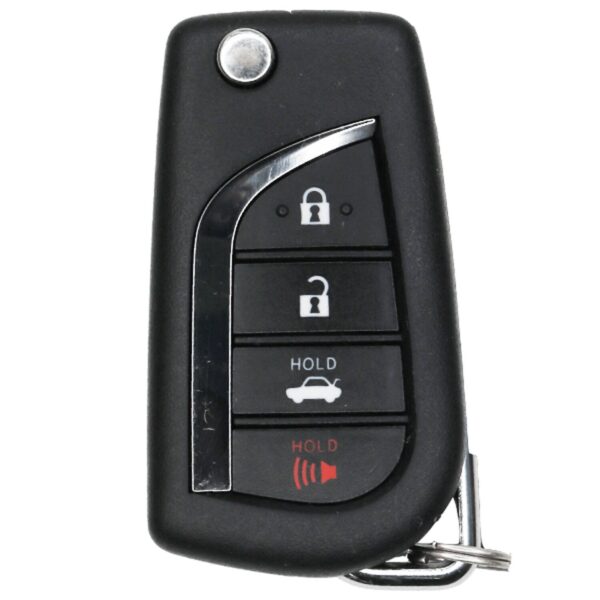 UrbanX Aftermarket Toyota 4 Button Remote Flip Key Fcc GQ43VT20T Chip 4D67