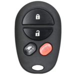 UrbanX Aftermarket Replacement 2008-2017 Toyota Sequoia Key Fob – FCC: GQ43VT20T – PN: 89742-0C040 – 4 Button