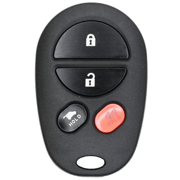 UrbanX Aftermarket Replacement 2008-2017 Toyota Sequoia Key Fob – FCC: GQ43VT20T – PN: 89742-0C040 – 4 Button