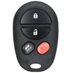 UrbanX Aftermarket Replacement Key Fob – FCC: GQ43VT20T – PN: 89742-07020 – 4 Button