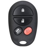 UrbanX Aftermarket Replacement Key Fob – FCC: GQ43VT20T – PN: 89742-07020 – 4 Button
