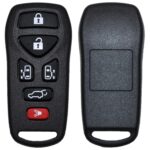 UrbanX Aftermarket Replacement 2004-2010 Nissan Quest Key Fob – FCC: KBRASTU51 – PN: 28268-5Z200 – 6 Button