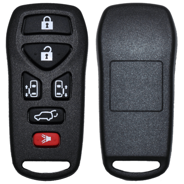 UrbanX Aftermarket Replacement 2004-2010 Nissan Quest Key Fob – FCC: KBRASTU51 – PN: 28268-5Z200 – 6 Button