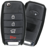 UrbanX Aftermarket Replacement 2014-2017 Kia Rio Key Fob – FCC: TQ8-RKE-3F05 – PN: 95430-1W023 – 4 Button