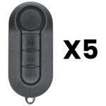 UrbanX Aftermarket Fiat Dodge ProMaster 3 Button Flip Key Fcc LTQFI2AM433TX Pack Of 5