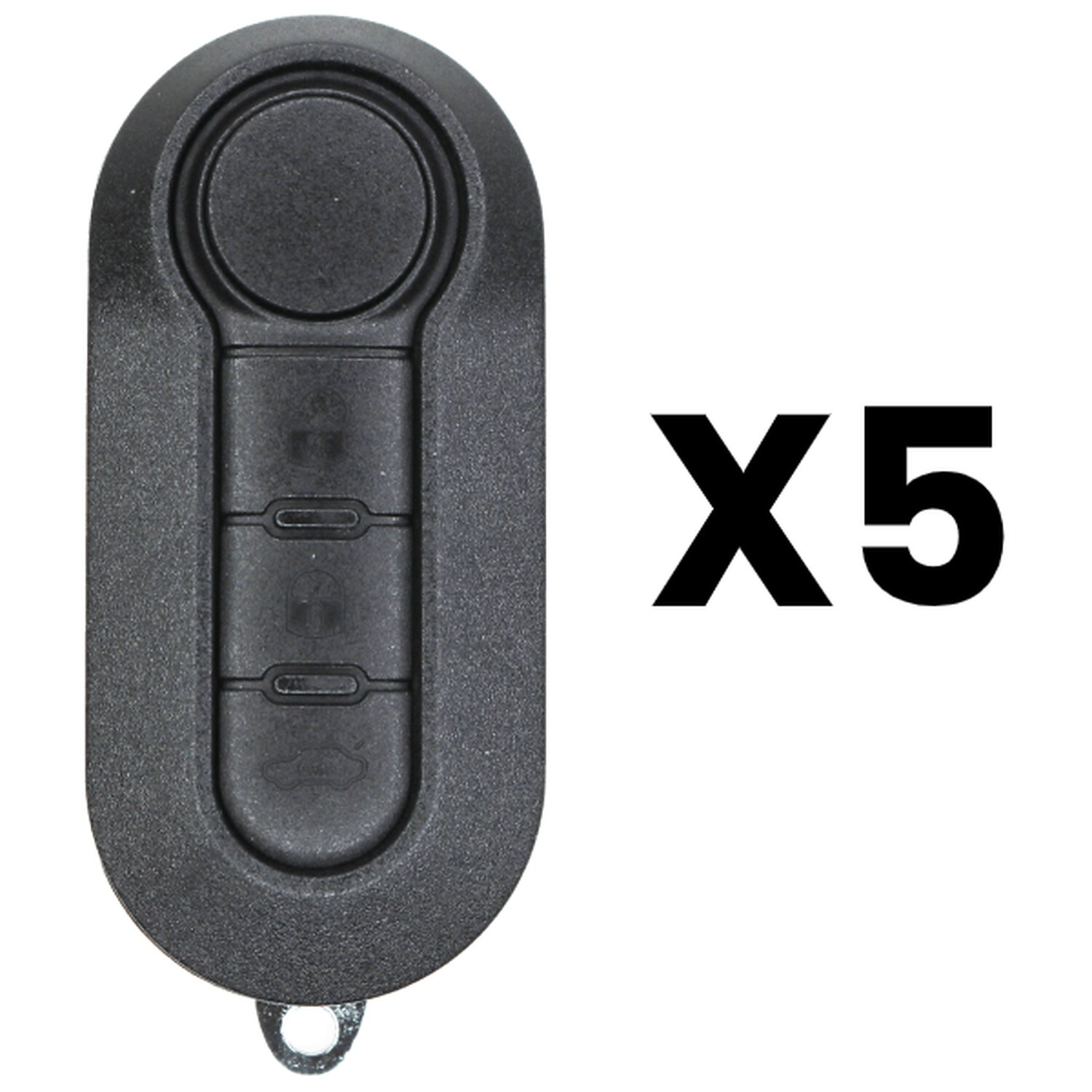 UrbanX Aftermarket Fiat Dodge ProMaster 3 Button Flip Key Fcc LTQFI2AM433TX Pack Of 5 UrbanX Aftermarket Fiat Dodge ProMaster 3 Button Flip Key Fcc LTQFI2AM433TX Pack Of 5 - Image 1
