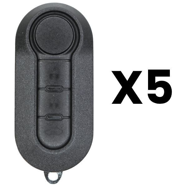 UrbanX Aftermarket Fiat Dodge ProMaster 3 Button Flip Key Fcc LTQFI2AM433TX Pack Of 5 UrbanX Aftermarket Fiat Dodge ProMaster 3 Button Flip Key Fcc LTQFI2AM433TX Pack Of 5 - Image 1