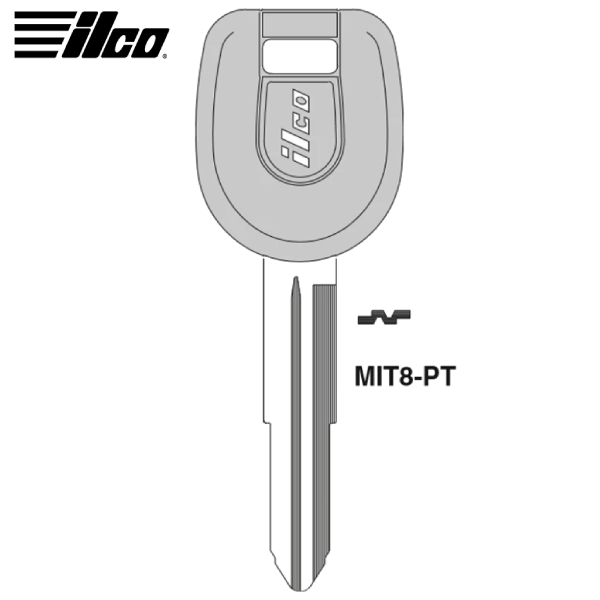 UrbanX Aftermarket Ilco MIT8-PT Mitsubishi Transponder Key UrbanX Aftermarket Ilco MIT8-PT Mitsubishi Transponder Key - Image 1