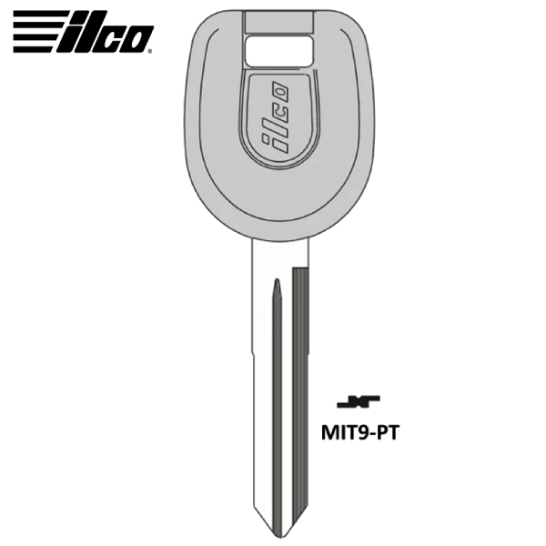 UrbanX Aftermarket Ilco MIT9-PT Mitsubishi Transponder Key UrbanX Aftermarket Ilco MIT9-PT Mitsubishi Transponder Key - Image 1