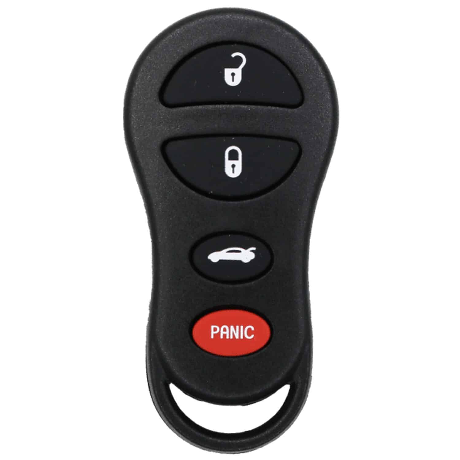UrbanX Aftermarket Replacement Key Fob – FCC: GQ43VT9T – PN: 4759008AA – 4 Button UrbanX Aftermarket Replacement Key Fob – FCC: GQ43VT9T – PN: 4759008AA – 4 Button - Image 1