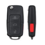 UrbanX Aftermarket Replacement Key Fob – FCC: NBGFS93N – PN: 5K0837202BJ – 4 Button