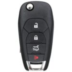 UrbanX Aftermarket Replacement Key Fob – FCC: LXP-T003 – PN: 13588756 – 4 Button