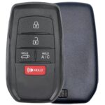 UrbanX Aftermarket Replacement 2021-2023 Toyota RAV4 Prime Key Fob – FCC: HYQ14FBX – PN: 8990H42380 – 5 Button