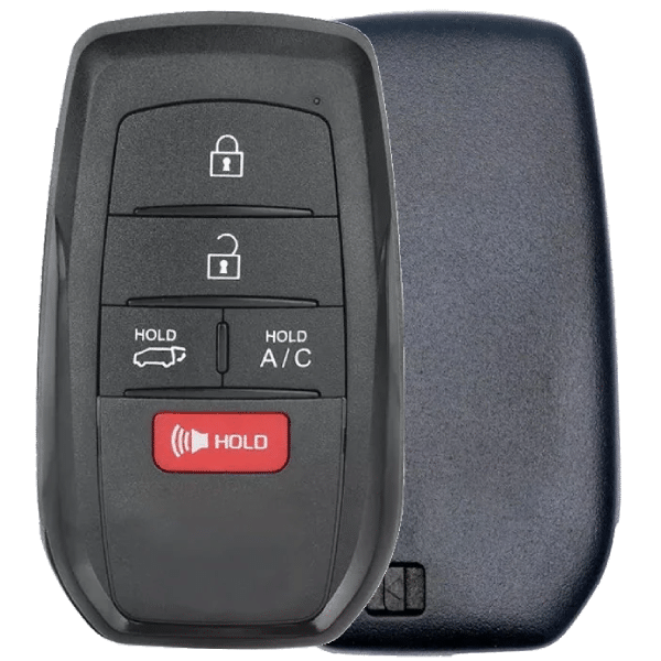 UrbanX Aftermarket Replacement 2023-2025 Toyota bZ4X Key Fob – FCC: HYQ14FBX – PN: 8990H-42520 – 5 Button
