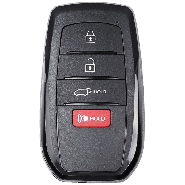 UrbanX Aftermarket Replacement 2024 Toyota Grand Highlander Key Fob – FCC: HYQ14FBX – PN: 8990H0E330 – 4 Button