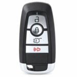 Replacement Smart Key Fob for Ford Escape 2022 FCC M3N-A2C93142300 M3NA2C93142300 Part Number 164-R8197 164R8197 4 Butto