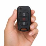 (2-Pack) Replacement 2012-2013 Kia Rio Key Fob – FCC: TQ8-RKE-3F02 – PN: 95430-1W020 – 3 Button
