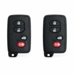 (2-Pack) Replacement 2014-2015 Subaru Forester Key Fob – PN: 88835-CA060 – 4 Button