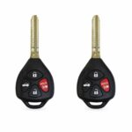 (2-Pack) Replacement 2014 Scion Fr-S Key Fob – FCC: HYQ12BBY – PN: 57497-CA110 – 3 Button