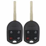 (2-Pack) Replacement 2015-2019 Ford Fiesta Key Fob – FCC: CWTWB1U793, 164-R7976 – PN: 164-R7976 – 4 Button