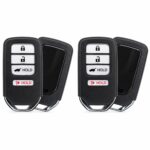 (2-Pack) Replacement 2016 Honda Cr-V Key Fob – FCC: ACJ932HK1210A – PN: 72147-T0A-A11 – 4 Button