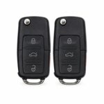 (2-Pack) Replacement 2016 Volkswagen Tiguan Key Fob – FCC: NBG010180T – PN: 5K0837202 – 4 Button