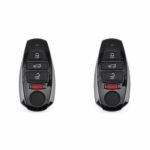(2-Pack) Replacement 2016 Volkswagen Touareg Key Fob – FCC: IYZVWTOUA – PN: 7P6-959-754 – 4 Button