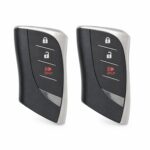 (2-Pack) Replacement 2019-2021 Lexus UX200 Key Fob – FCC: HYQ14FBF – PN: 8990H-76010 – 0 Button
