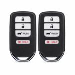 (2-Pack) Replacement 2019 Honda Hr-V Key Fob – FCC: KR5V1X – PN: 72147-T7S-A01 – 4 Button