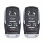 (2-Pack) Replacement 2019 RAM 1500 Key Fob – FCC: OHT-4882056, OHT4882056 – PN: 68584156, 68584156AA – 6 Button