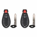 (2-Pack) Replacement 2020 Key Fob – FCC: GQ4-53T, GQ453T – PN: 68508720 – 3 Button