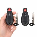 (2-Pack) Replacement 2020 Key Fob – FCC: GQ4-53T, GQ453T – PN: 68508720 – 3 Button