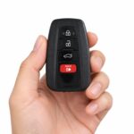 (2-Pack) Replacement 2020 Toyota Camry Key Fob – FCC: HYQ14FBC – PN: 89904-06220, 89904-33550 – 4 Button