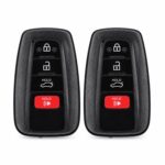 (2-Pack) Replacement 2021 Toyota Corolla Key Fob – FCC: HYQ14FBN – PN: 8990H-02030 – 4 Button