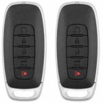 (2-Pack) Replacement 2022 Nissan Pathfinder Key Fob – FCC: KR5TXPZ3 – PN: 285E3-7LA7A – 5 Button