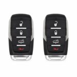 (2-Pack) Replacement 2022 Ram 1500 Key Fob – FCC: OHT-4882056, OHT4882056 – PN: 68584152 – 4 Button