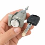 Aftermarket 1998-2006 Volkswagen Audi HU66 LH Driver Door Lock Cylinder Coded