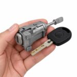 Aftermarket 2001-2006 Volkswagen Audi HU66 LH Driver Door Lock Cylinder Coded