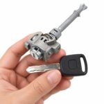 Aftermarket 2013-2017 Honda Accord Left Door Lock Cylinder Coded