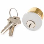 Aftermarket 2″ Inch Mortise Cylinder 26D SC1 Satin Chrome Finish