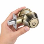 Aftermarket Grade 3 Single Cylinder Deadbolt, 2-3/8″ or 2-3/4″ Adjustable Backset Conventional Cylinder Antique B