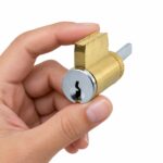 Aftermarket Key in Knob (KIK) Cylinder KW1 Satin Chrome