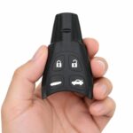 Aftermarket Replacement 2003-2011 Saab 9-3 Key Fob – FCC: LTQSAAM433TX – PN: 12783781 – 4 Button