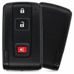 Aftermarket Replacement 2004-2009 Toyota Prius Key Fob – FCC: MOZB21TG – PN: 89070-47180 – 3 Button