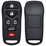 Aftermarket Replacement 2004-2010 Nissan Quest Key Fob – FCC: KBRASTU51 – PN: 28268-5Z200 – 6 Button